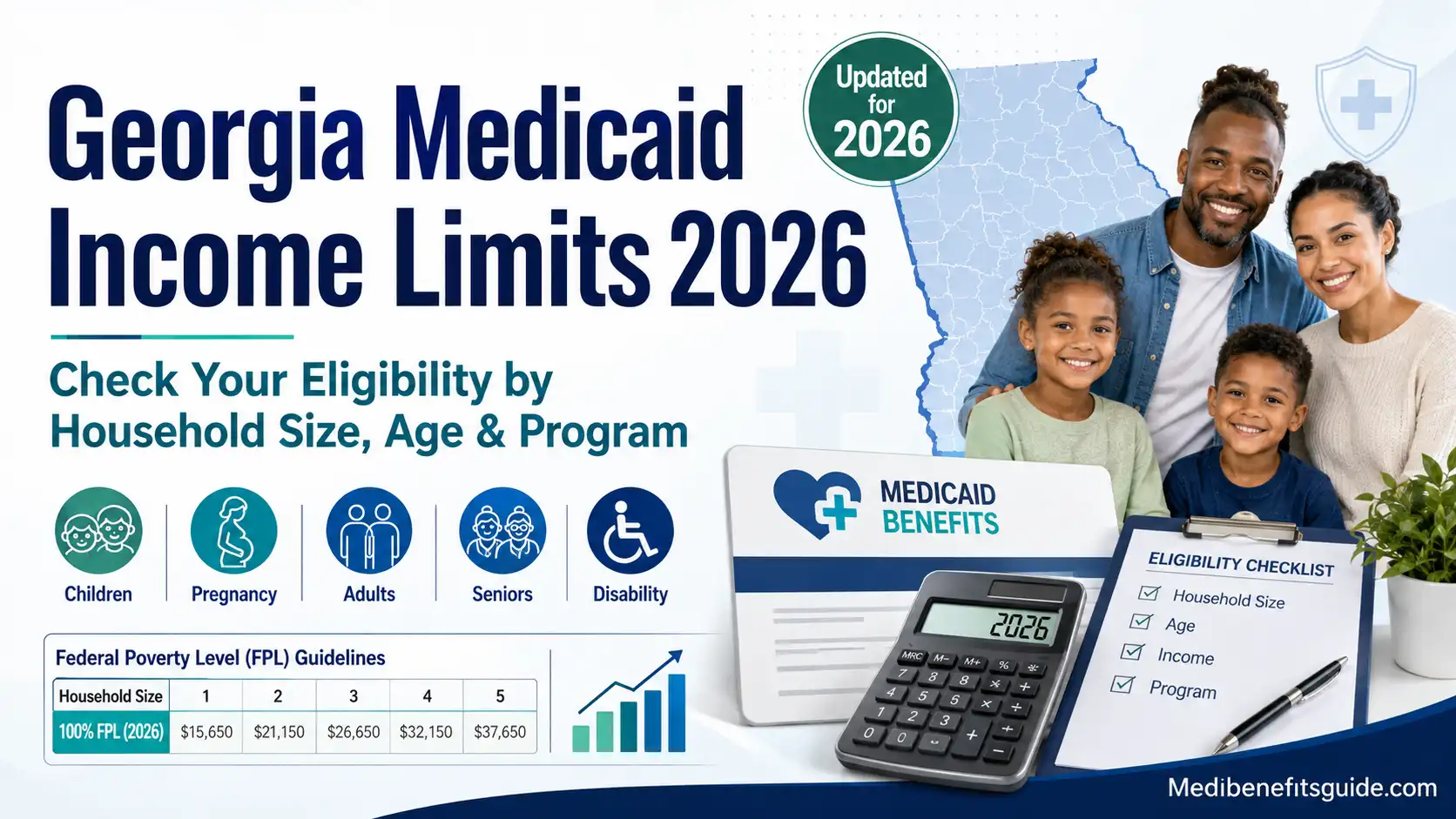 Medicaid Income Limits in Georgia