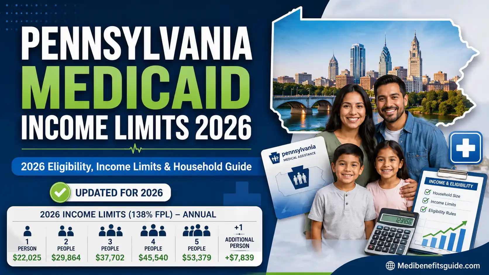 Medicaid Income Limits in Pennsylvania