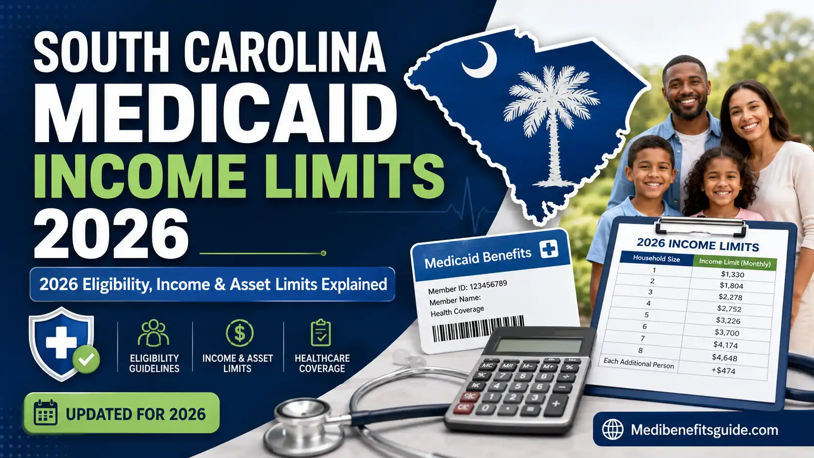 Medicaid Income Limits in South Carolina