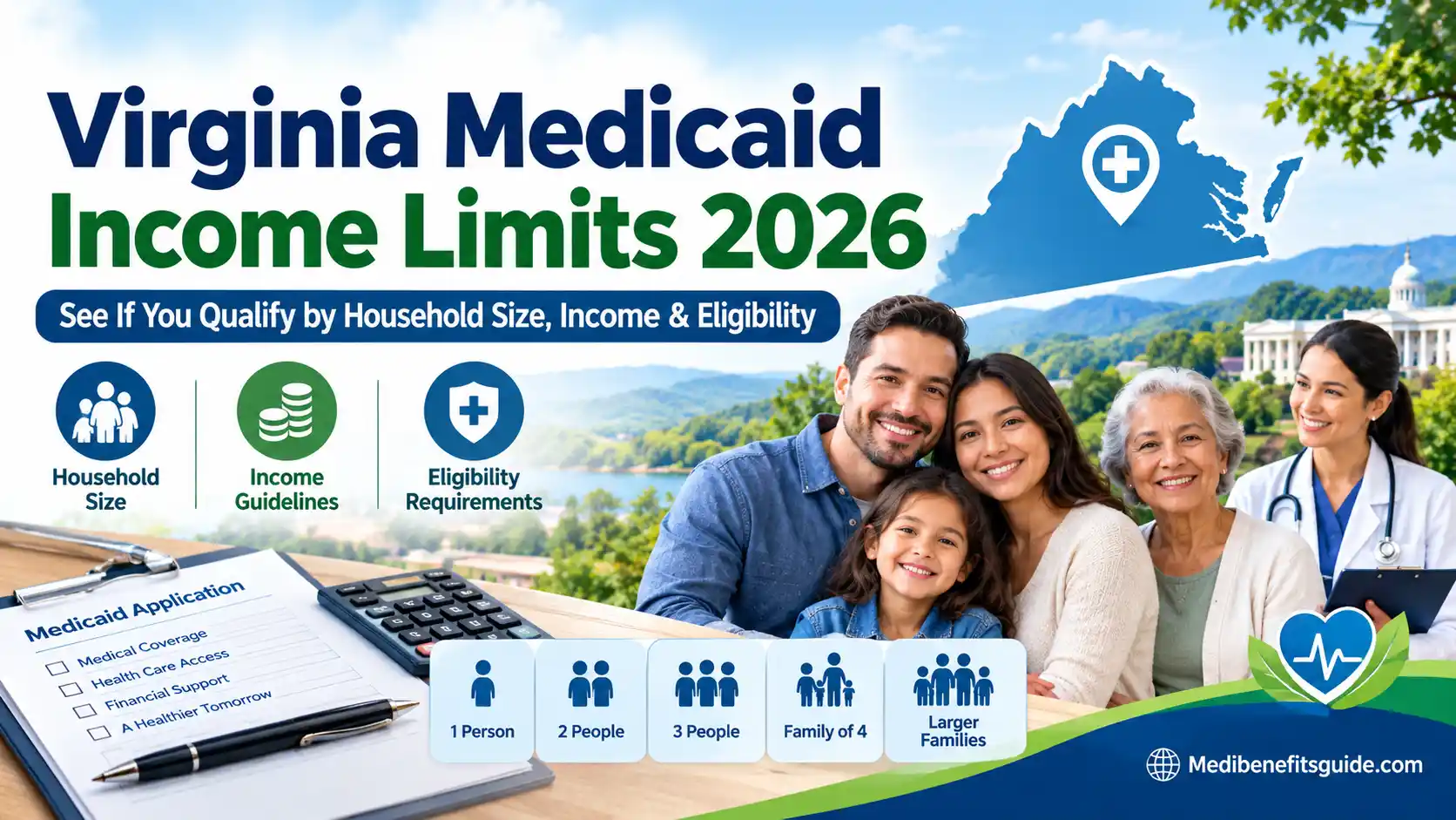Medicaid Income Limits in Virginia